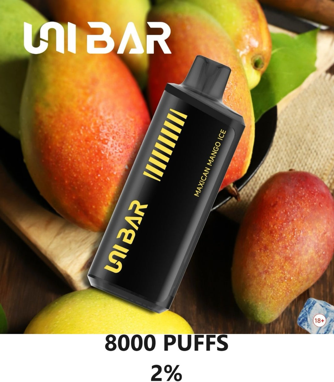 UNI BAR 8000 PUFFS Disposable - 20mg