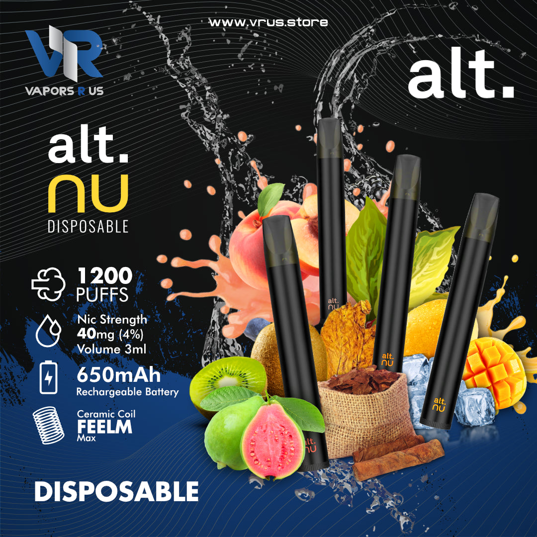 alt. NU Single Use 1200 Puffs 40mg