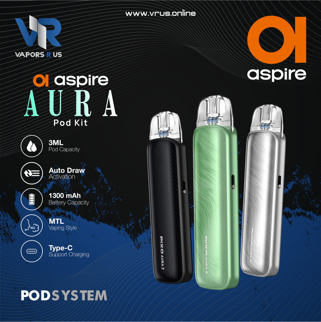 ASPIRE PIXO AURA 2 POD KIT 1800mAh