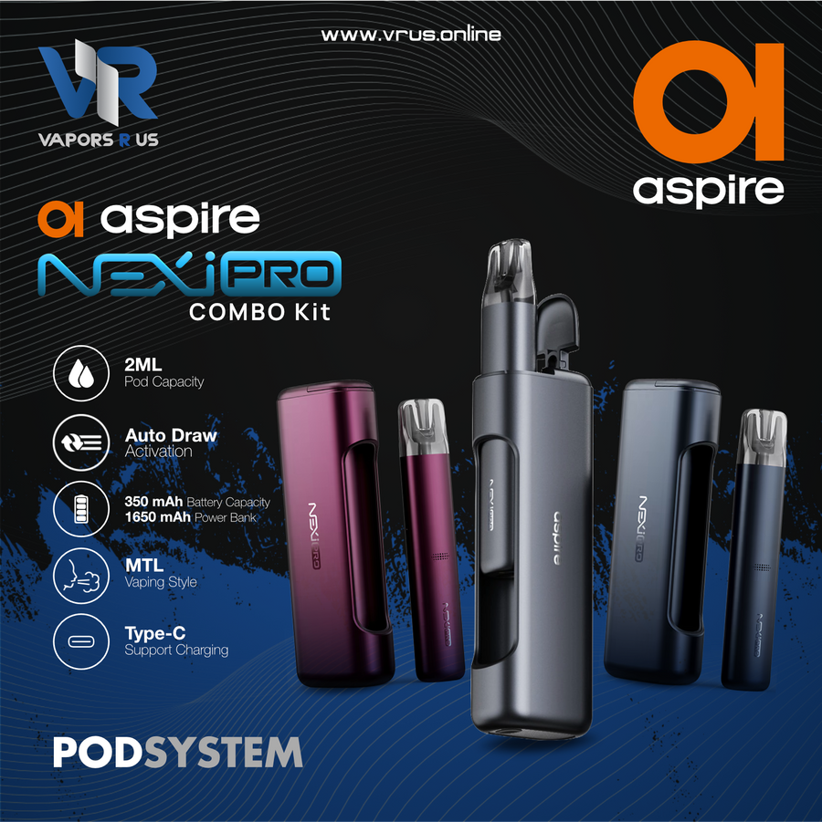 ASPIRE NEXI PRO Combo Pod System Kit ASPIRE NEXI PRO Combo Pod System Kit