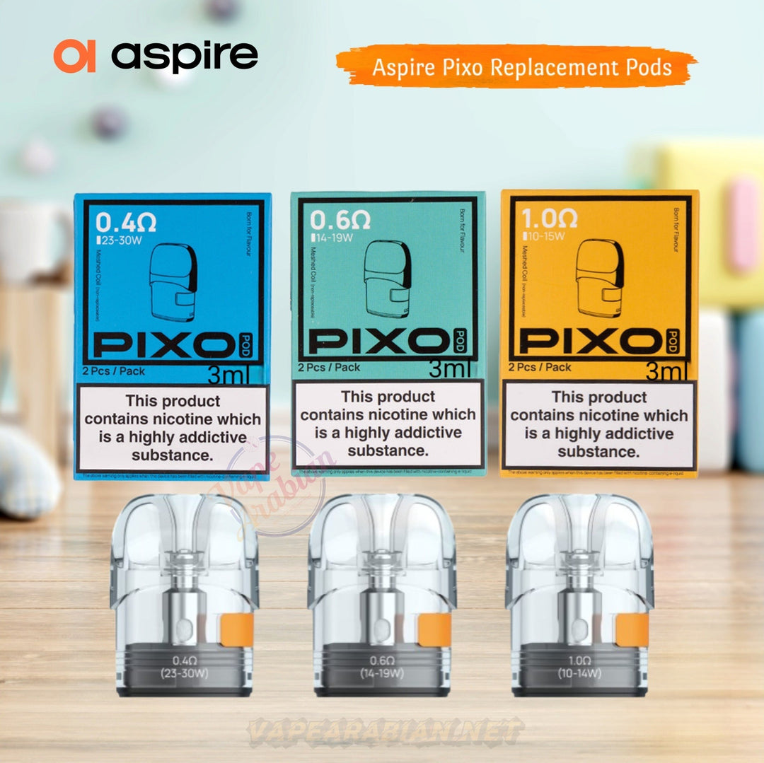 Aspire Pixo Replacement Pod Cartridge (Pack of 2)