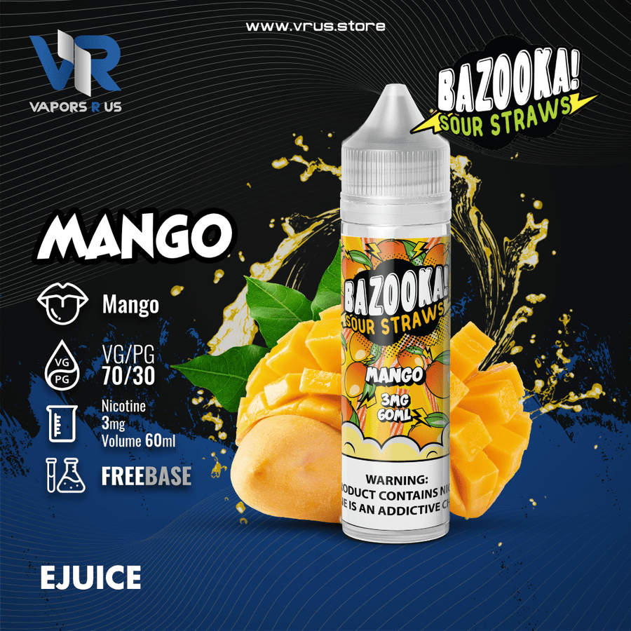 BAZOOKA  - Mango 60ml | Vapors R Us LLC