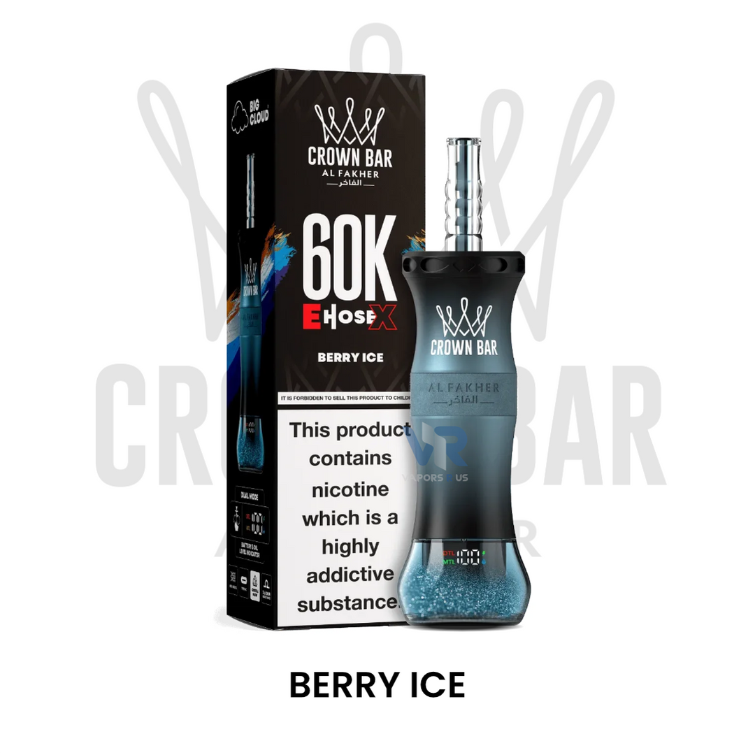 AL FAKHER CROWN BAR E-HOSE X 60000 Puffs (6MG)