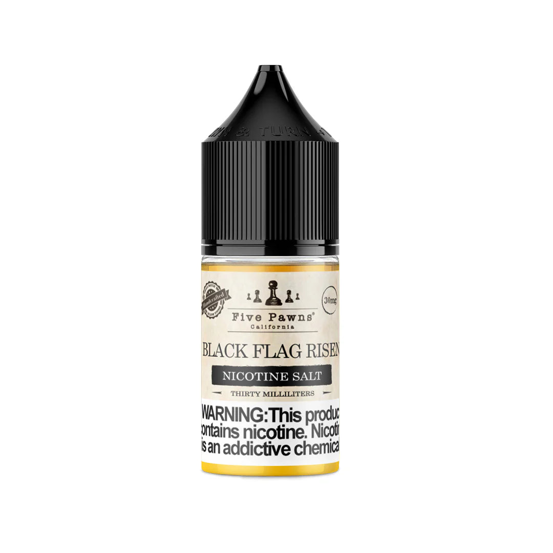 Five Pawns California  - Black Flag Risen Nicotine Salt 30ml