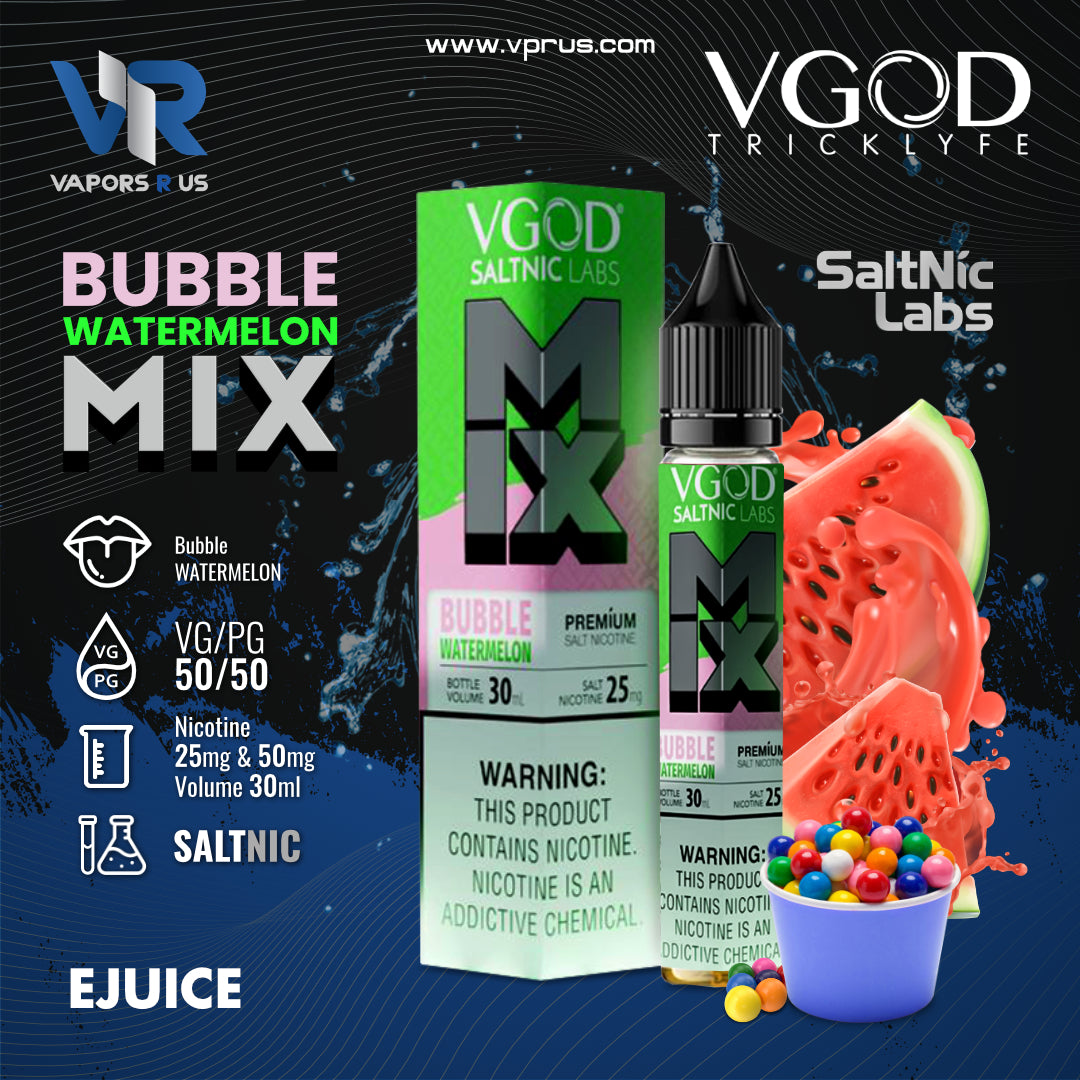 VGOD -  Iced Bubble Watermelon 30ml (SaltNic)