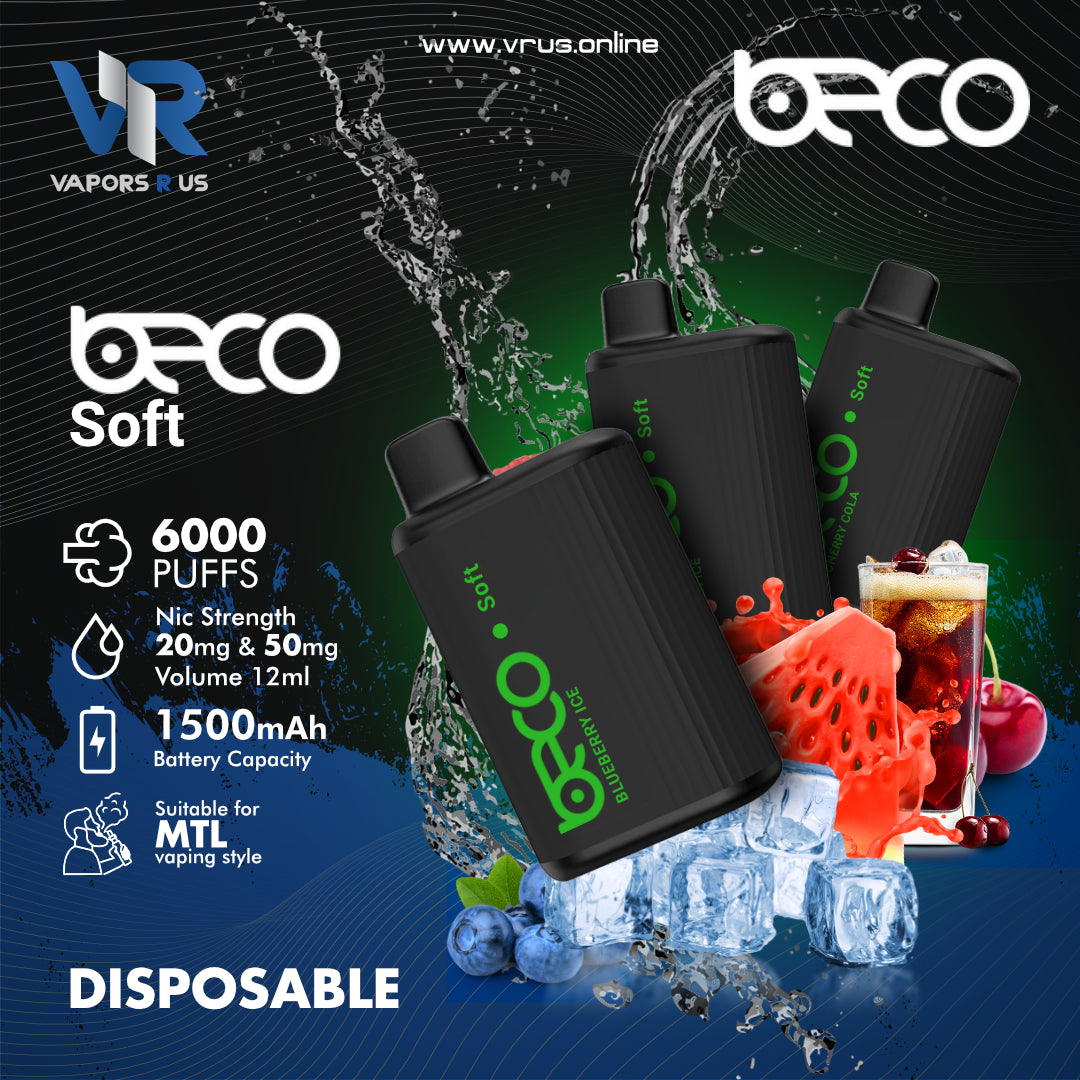 VAPTIO - Beco Soft Disposable | 6000 Puffs