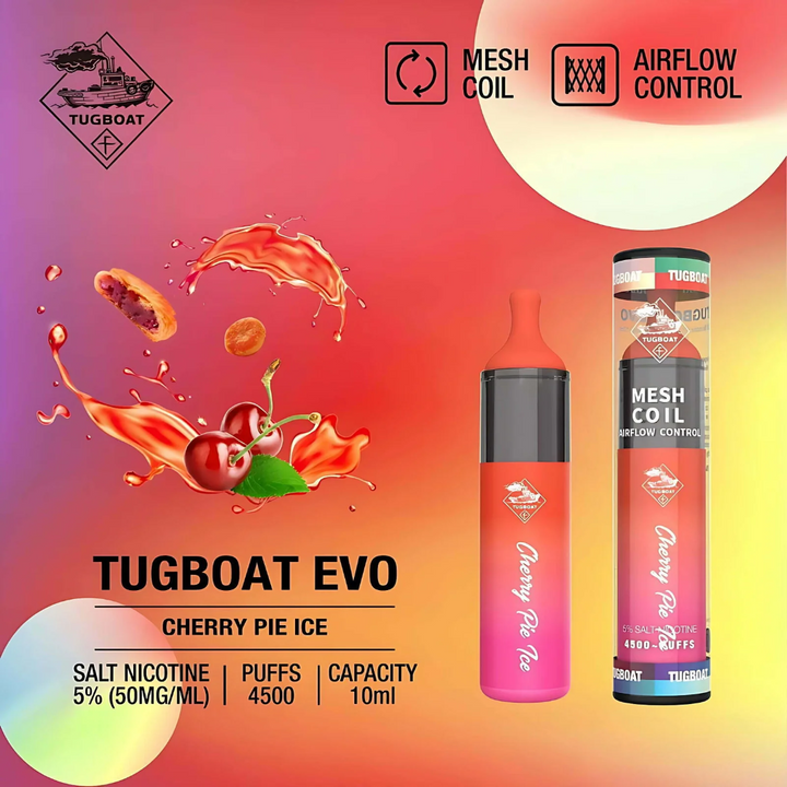 TUGBOAT - EVO Disposable Vape Device 4500 Puffs 850mAh