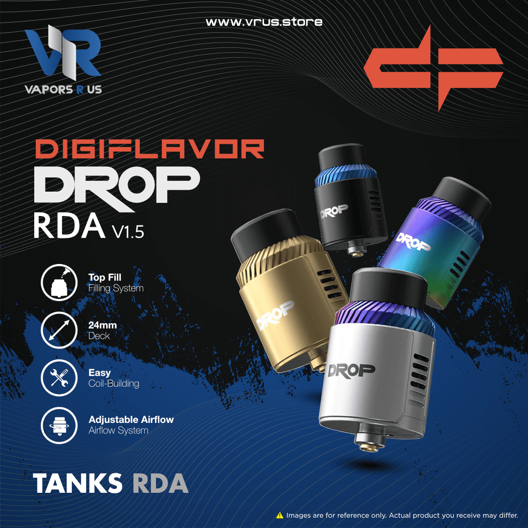 Drop V1 5 Rda Digiflavor Drop RDA V1.5 UAE Vapors R Us