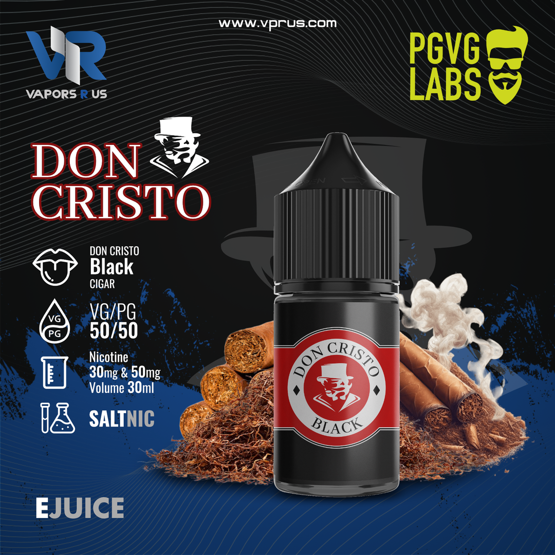 DON CRISTO - Black  30ml (SaltNic)