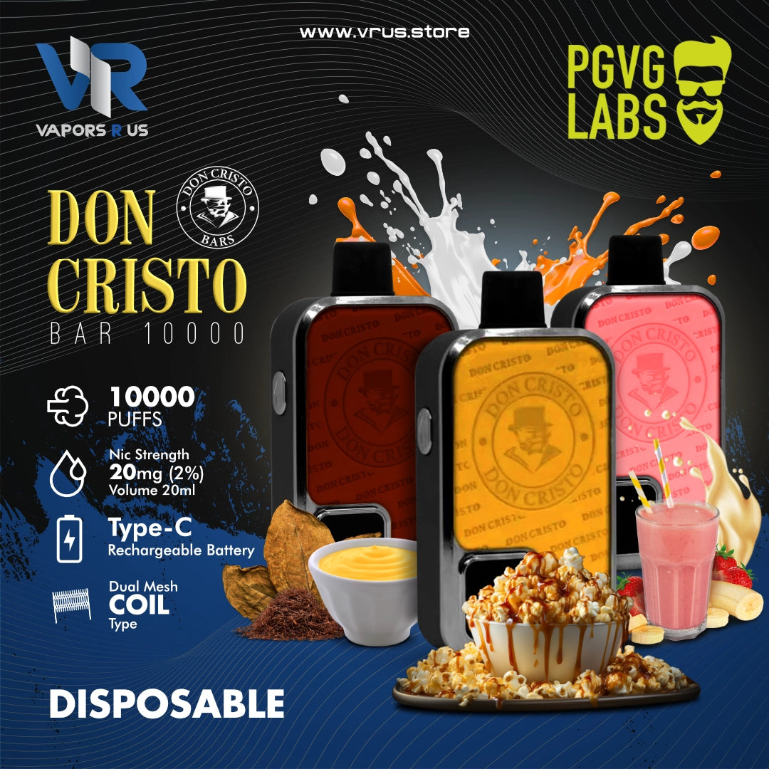 Don Cristo Bars 10000 Puffs Disposable Vape