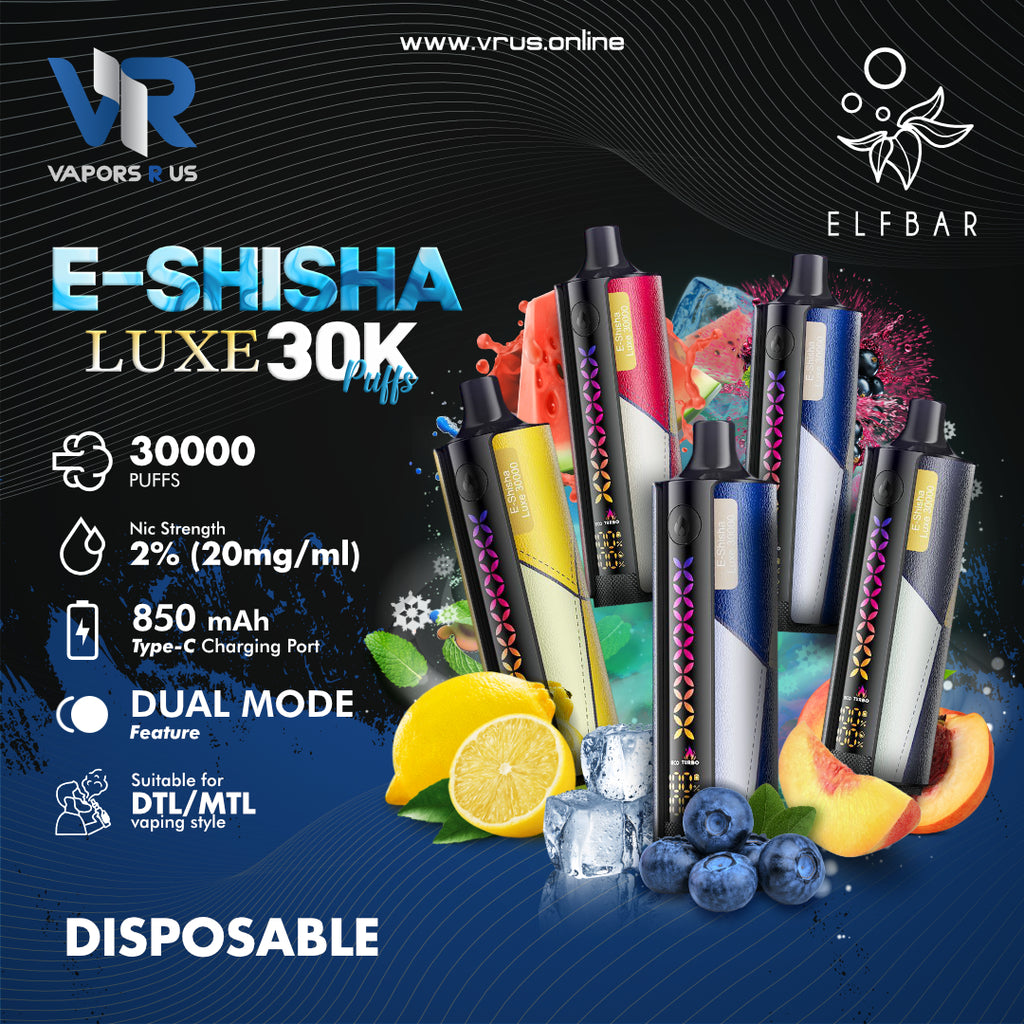 Elf Bar E-Shisha Luxe 30000 Puffs (DTL) Elf Bar E-Shisha Luxe 30000 Puffs (DTL)