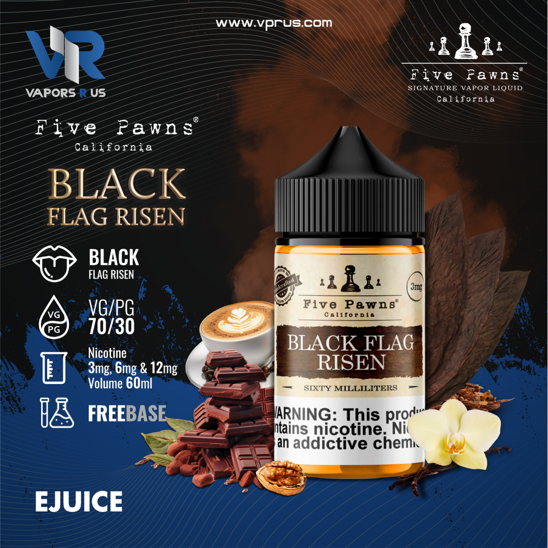 Five Pawns California  - Black Flag Risen 60ml