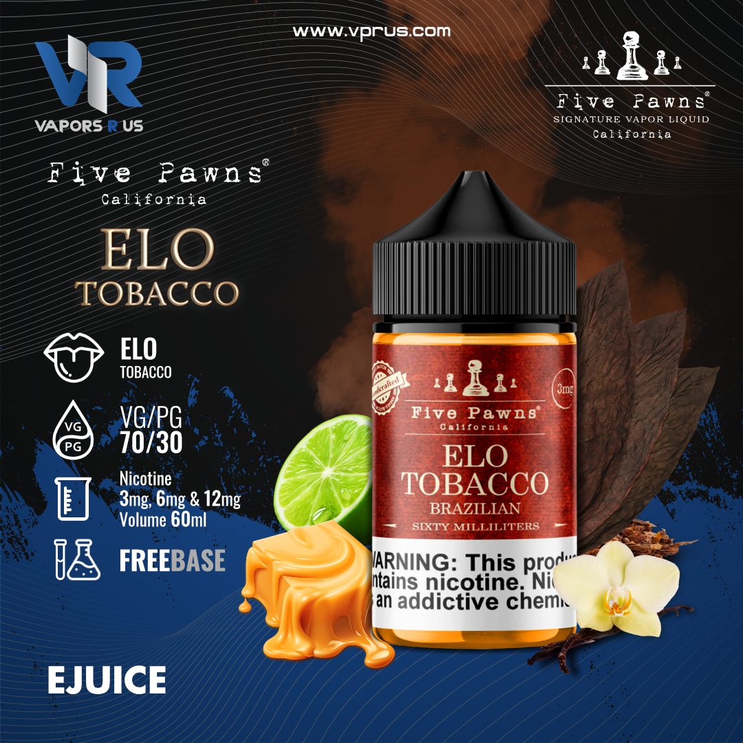 Five Pawns California  - Elo Tobacco 60ml