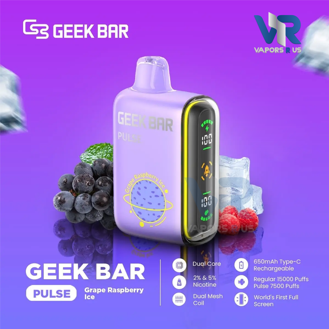 GEEK Bar -  Pulse 15000 Puffs Disposable Vape 50mg