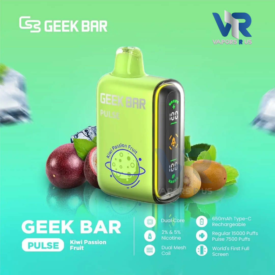 GEEK Bar -  Pulse 15000 Puffs Disposable Vape 50mg