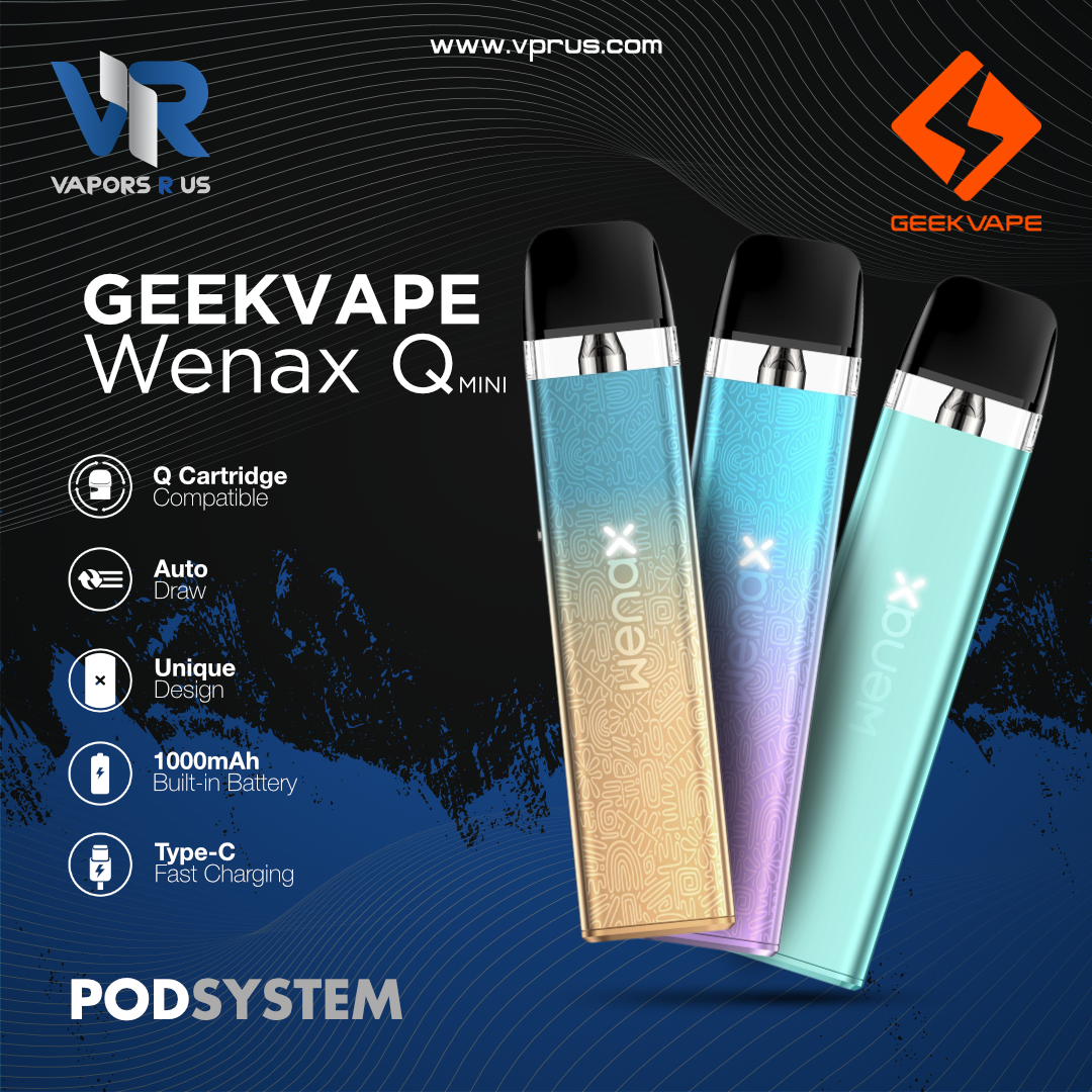 GEEKVAPE - WENAX Q Mini POD KIT GEEKVAPE - WENAX Q Mini POD KIT