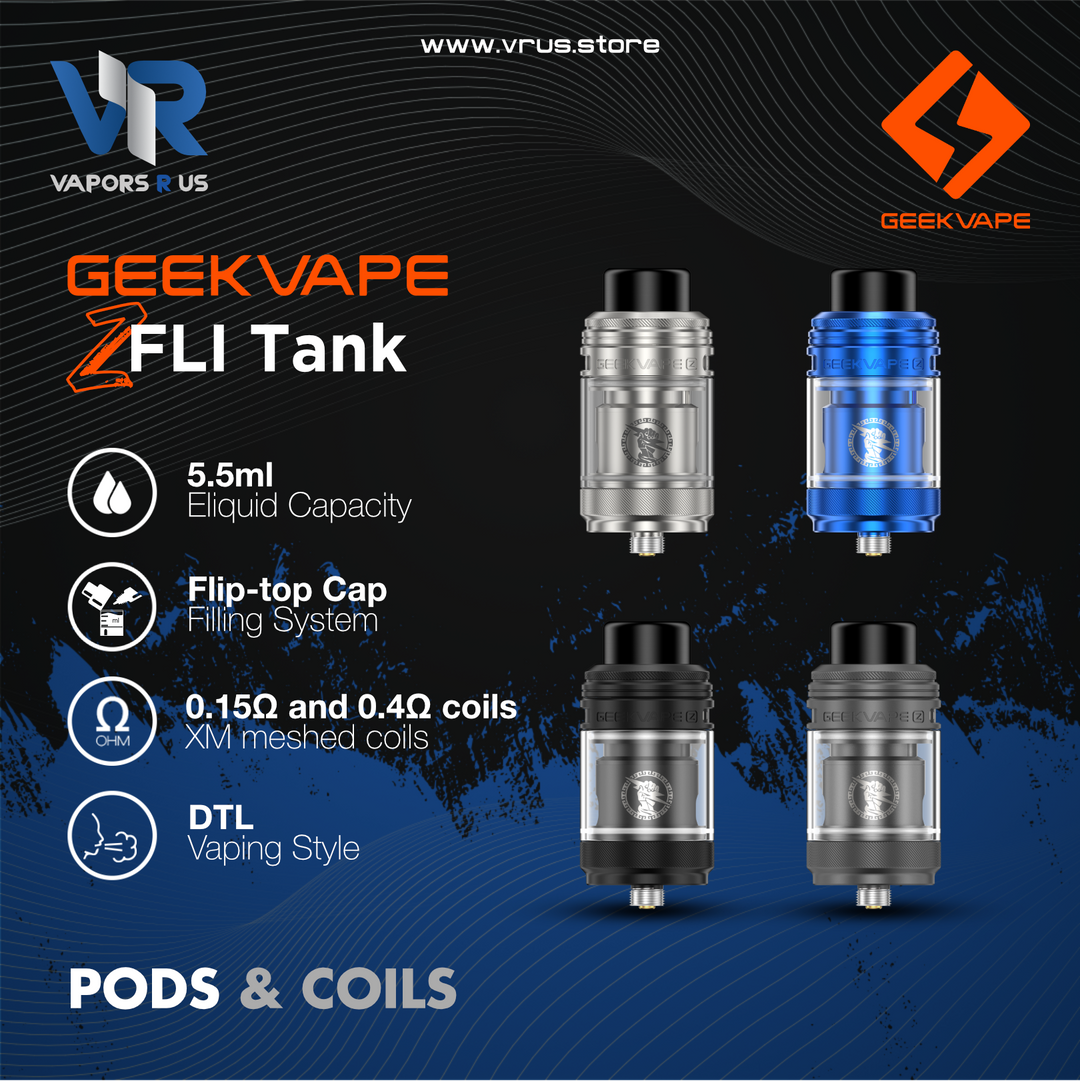 GEEKVAPE - Z FLI Tank 5.5ml GEEKVAPE - Z FLI Tank 5.5ml