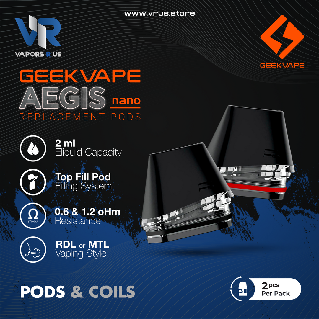 Geekvape Aegis Nano Replacement Pods