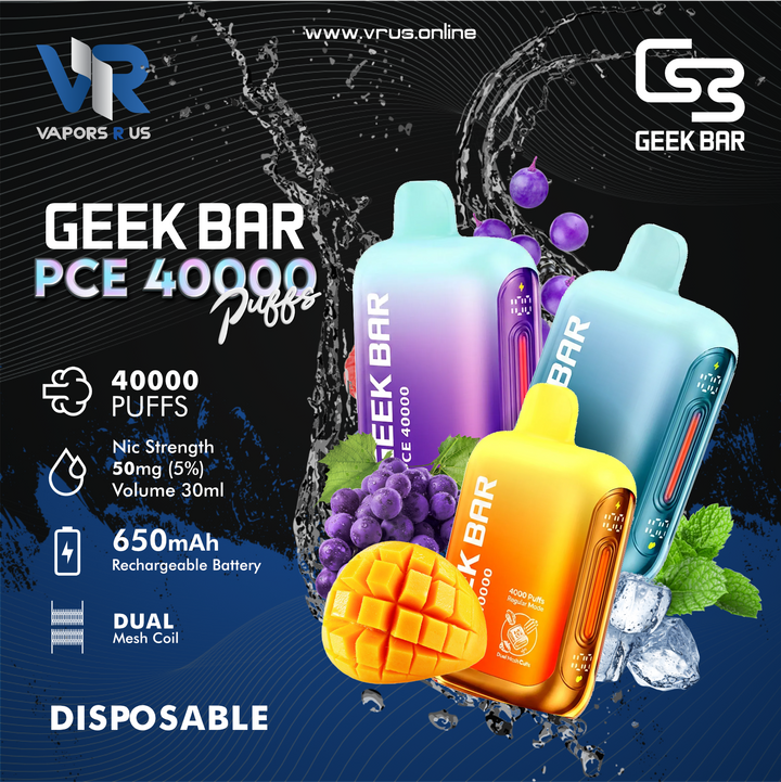 GEEK BAR PCE 40000 PUFFS