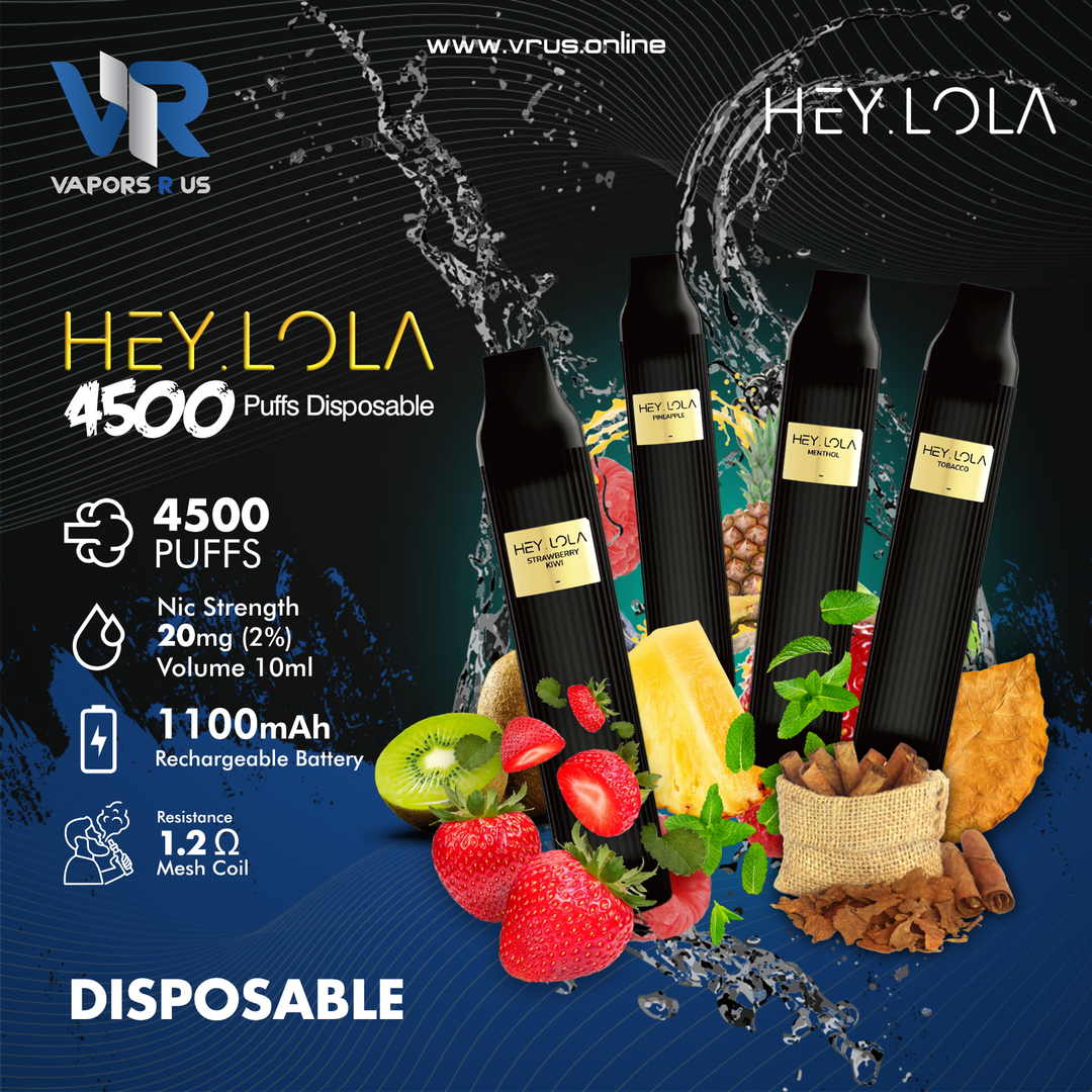Hey Lola 4500 Puffs Disposable Vape