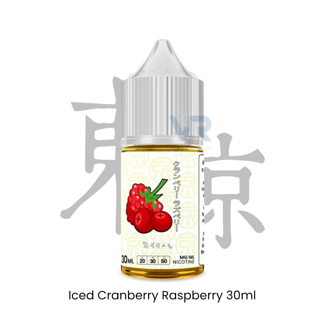 TOKYO - Iced Cranberry Raspberry  30ml (SaltNic)