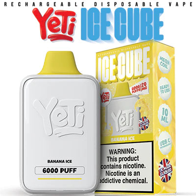 Yeti - Ice Cube 6000 Puff Disposable 20mg