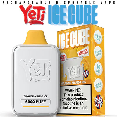 Yeti - Ice Cube 6000 Puff Disposable 20mg