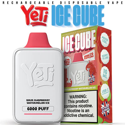 Yeti - Ice Cube 6000 Puff Disposable 20mg