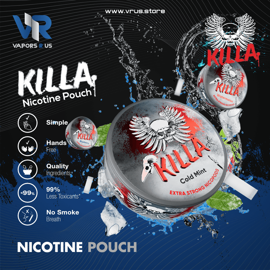 KILLA Nicopods | Vapors R Us LLC