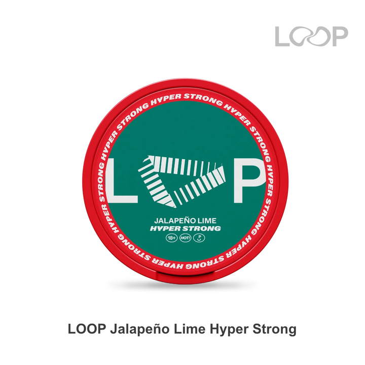 Snus - LOOP Jalapeño Lime Hyper Strong