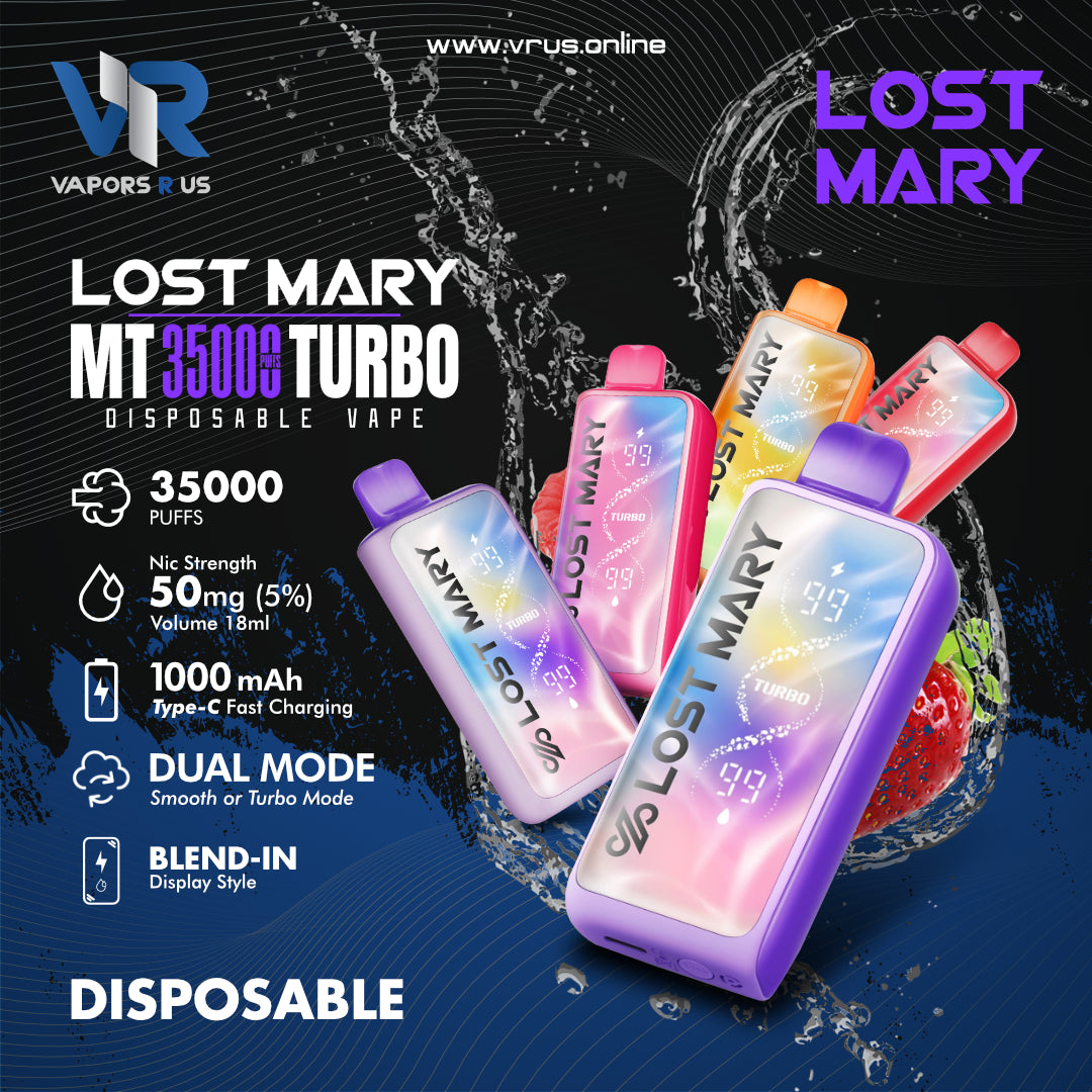 LOST MARY MT35000 TURBO DISPOSABLE (50mg)