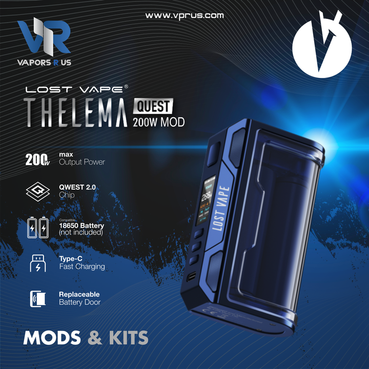 Lost Vape -  THELEMA QUEST 200W Box Mod