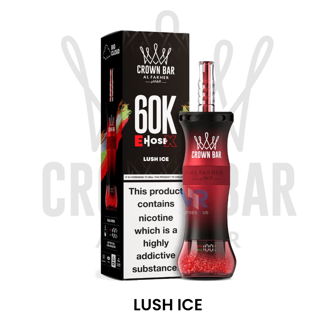 AL FAKHER CROWN BAR E-HOSE X 60000 Puffs (6MG)