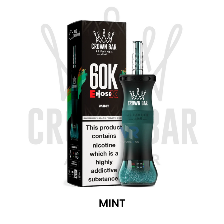 AL FAKHER CROWN BAR E-HOSE X 60000 Puffs (6MG)