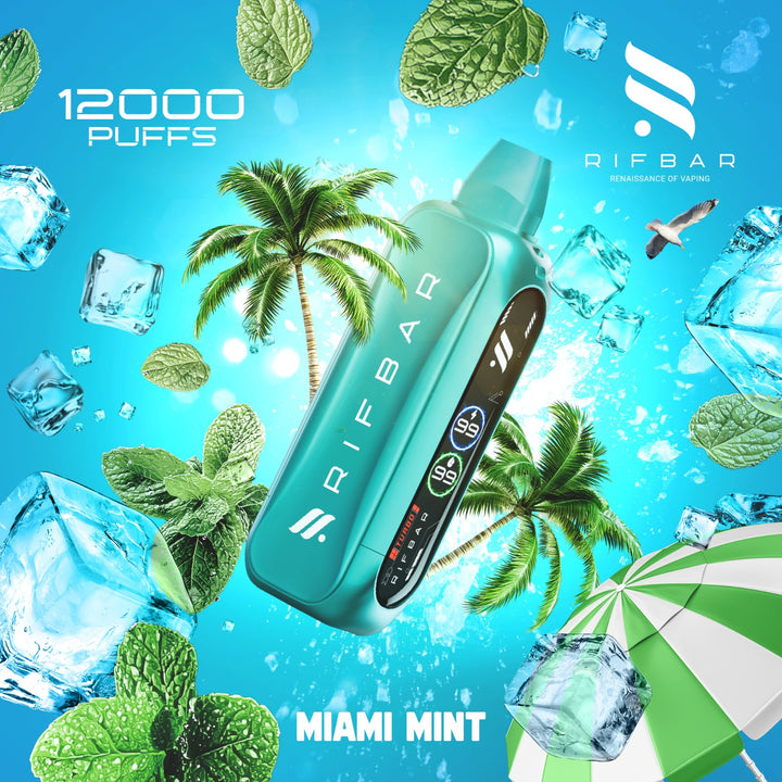 RIF BAR TURBO X SLIM 12000 PUFFS
