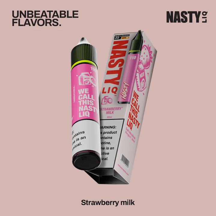 Nasty - Liq Strawberry Milk 30mL (SaltNic)