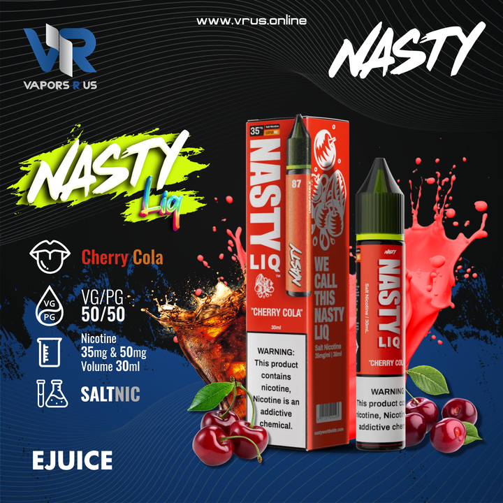 Nasty - Liq Cherry Cola 30mL (SaltNic)