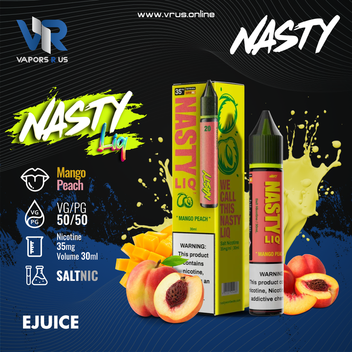 Nasty - Liq Mango Peach 30mL (SaltNic)
