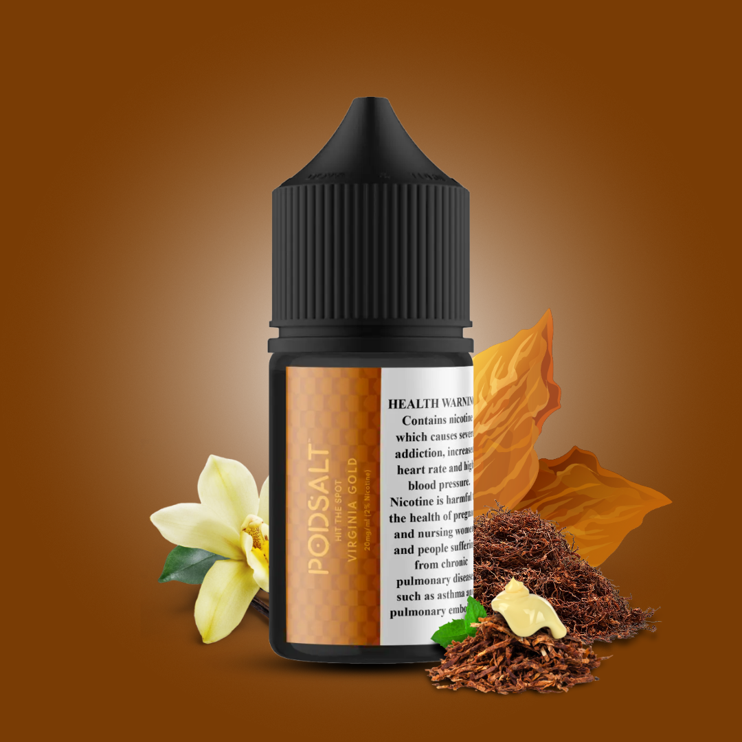 POD SALT ORIGIN - Virginia Gold 30ml (SaltNic) | Vapors R Us LLC