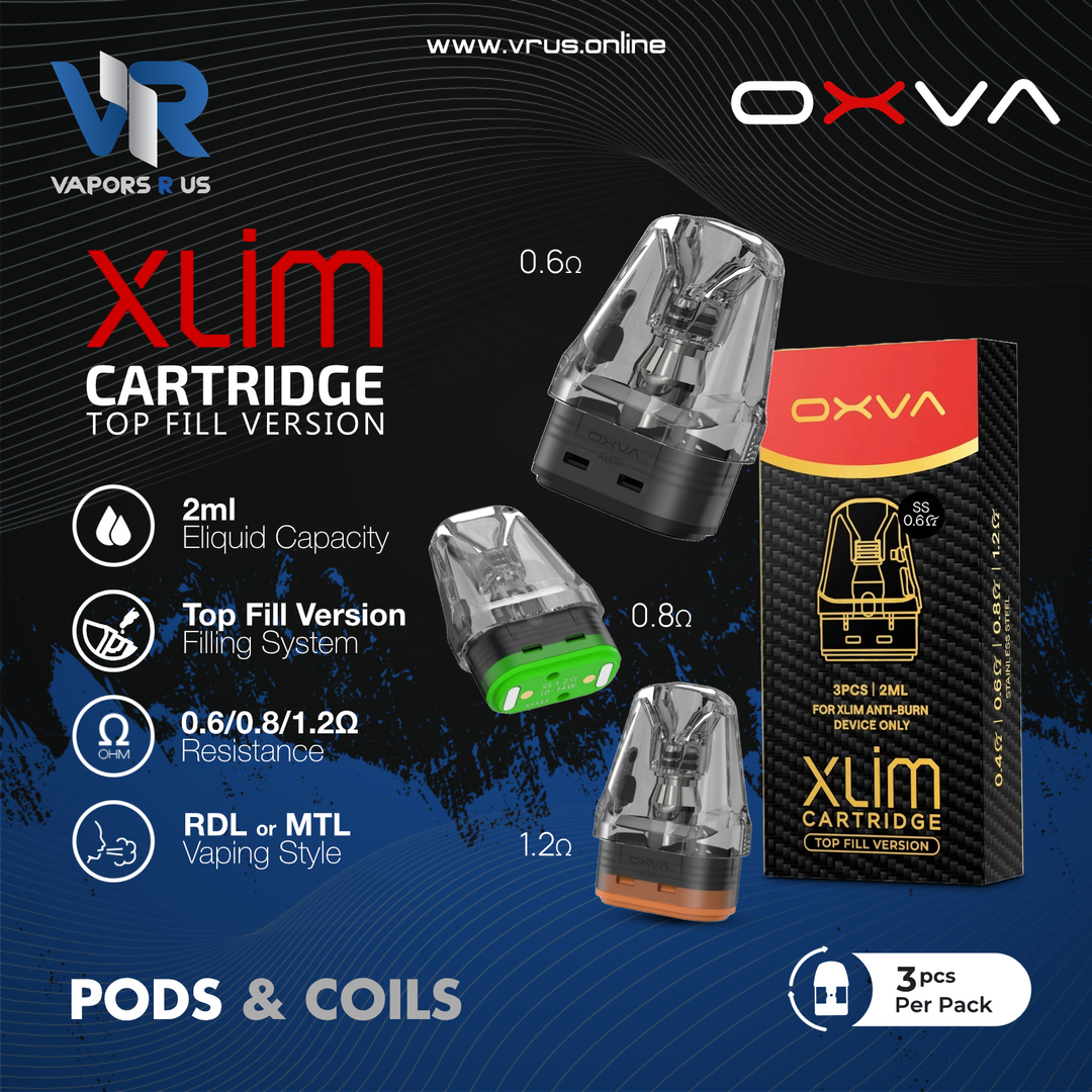OXVA XLIM DNA CARTRIDGE 3PCS/PACK