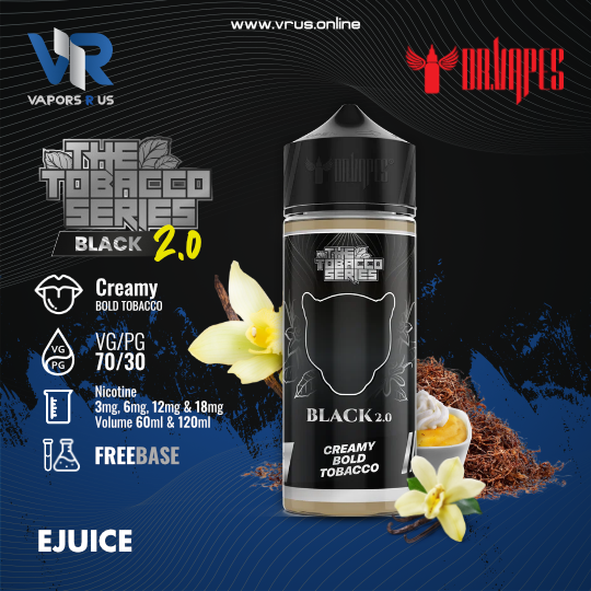 DR VAPES - TOBACCO SERIES BLACK 2.0