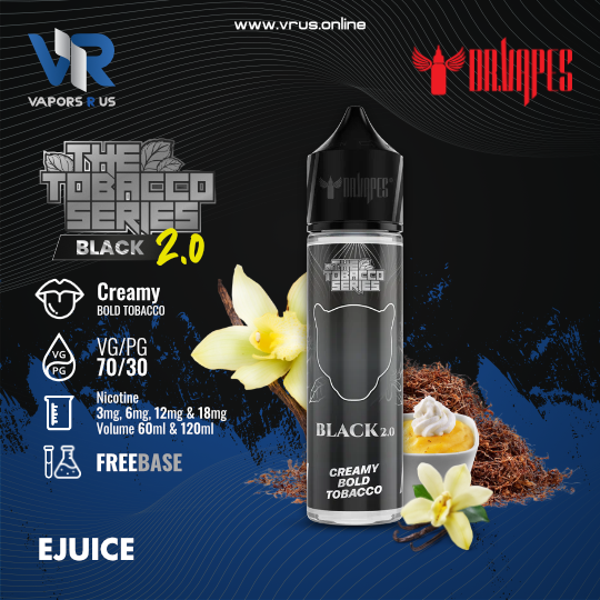 DR VAPES - TOBACCO SERIES BLACK 2.0