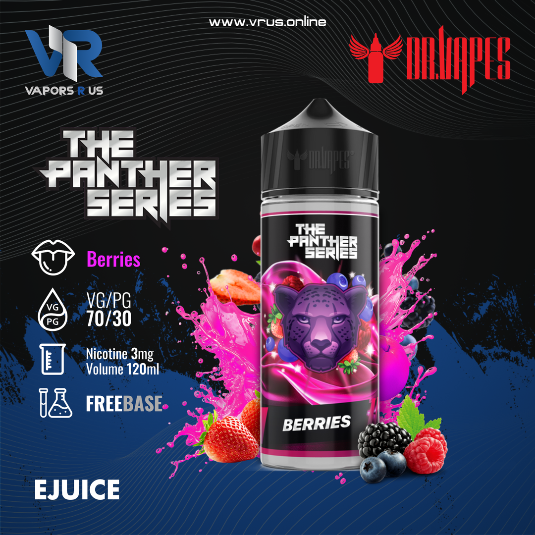 DR VAPE Berries Panther 3mg (120ml)