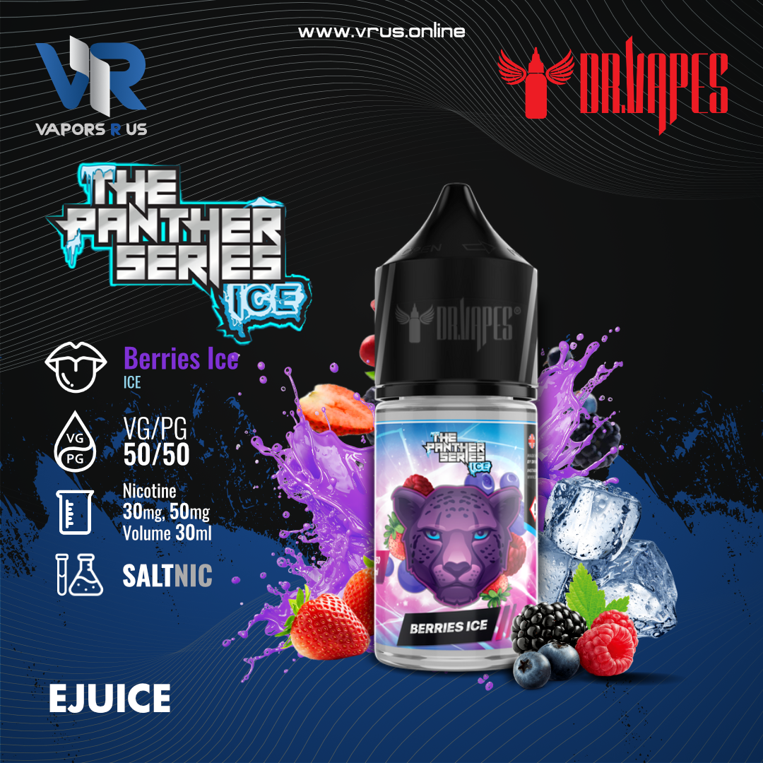 DR VAPE Berries Ice 30ml (SaltNic)