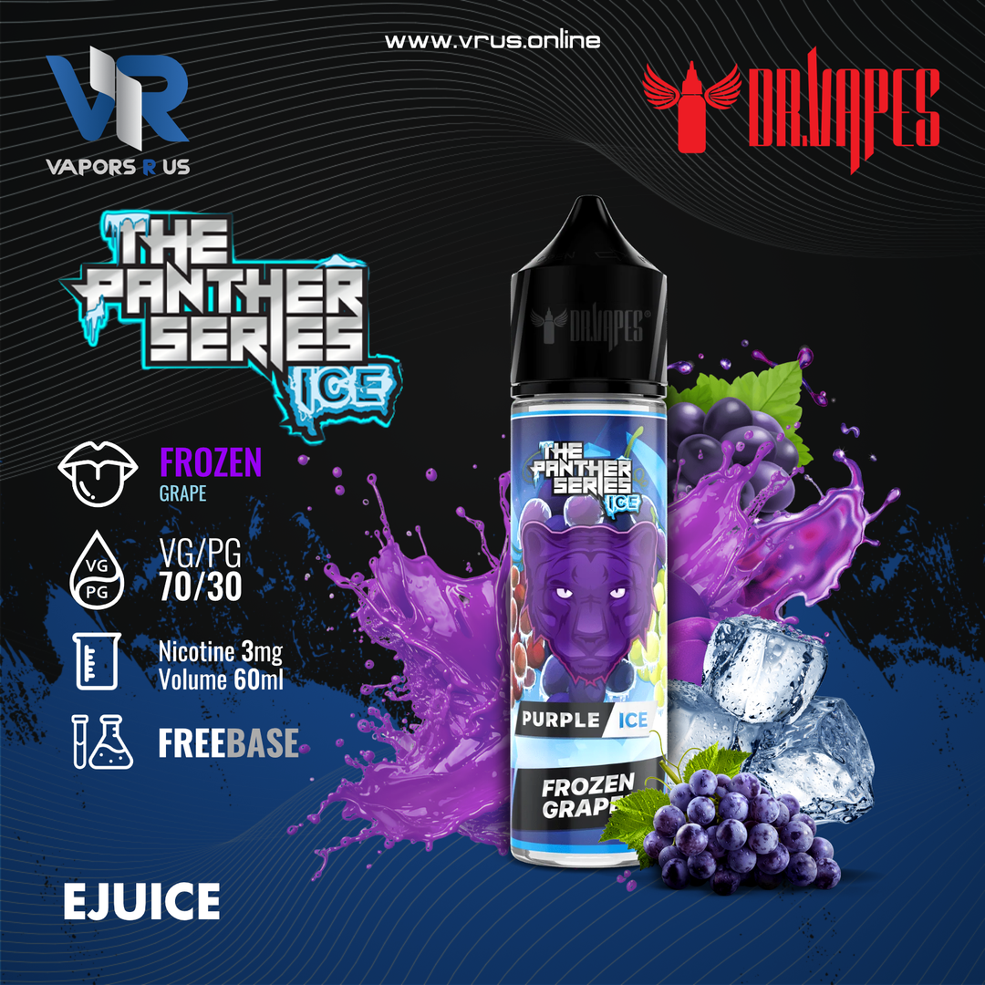 DR VAPE Purple Ice Panther 3mg (60ml)