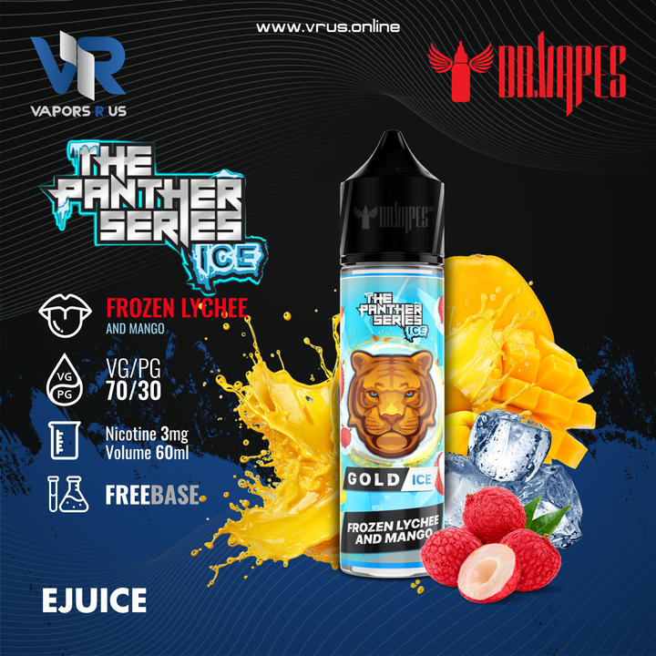 DR VAPE Gold Ice Panther 3mg (60ml)