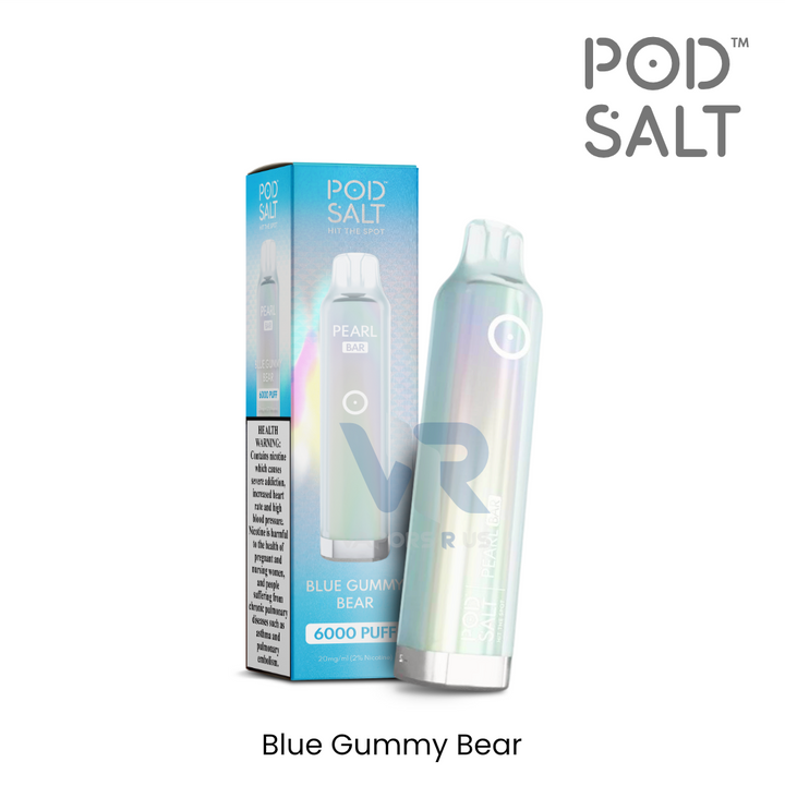 PODSALT -  PEARL BAR 6000 PUFFS 20MG DISPOSABLE