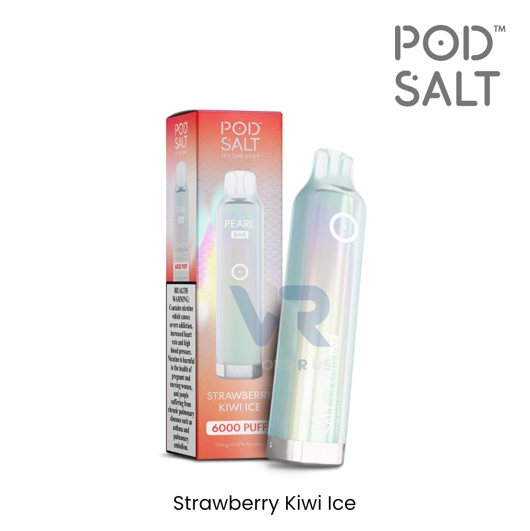 PODSALT -  PEARL BAR 6000 PUFFS 20MG DISPOSABLE