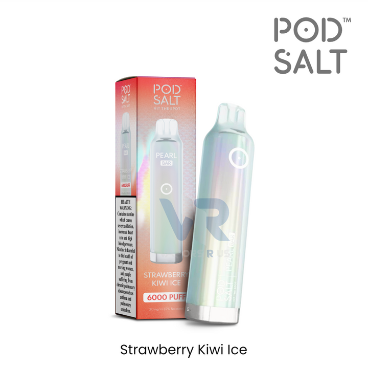 PODSALT -  PEARL BAR 6000 PUFFS 20MG DISPOSABLE