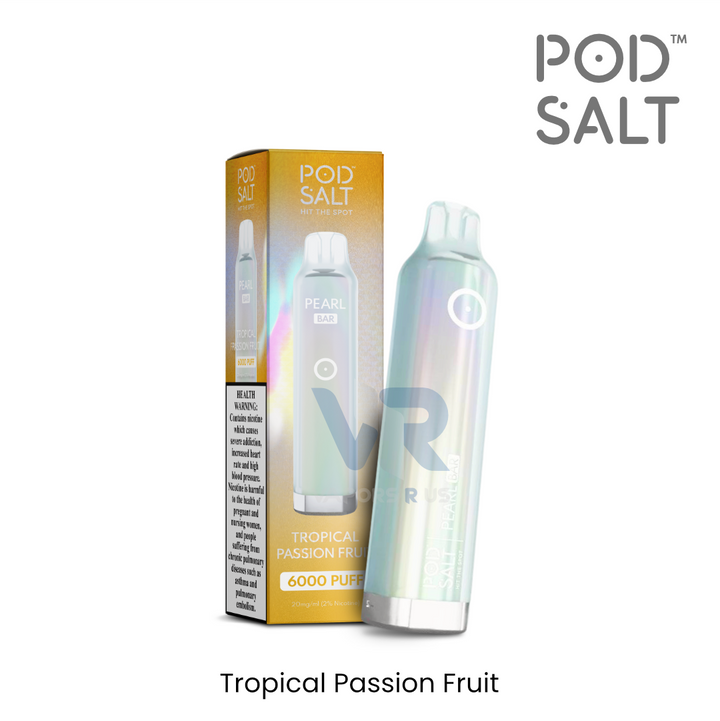 PODSALT -  PEARL BAR 6000 PUFFS 20MG DISPOSABLE